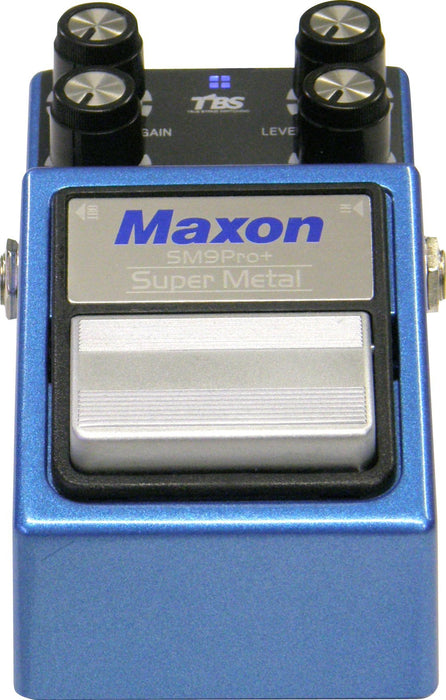 Maxon SM-9 Pro Plus Super Metal Guitar Effect Pedal