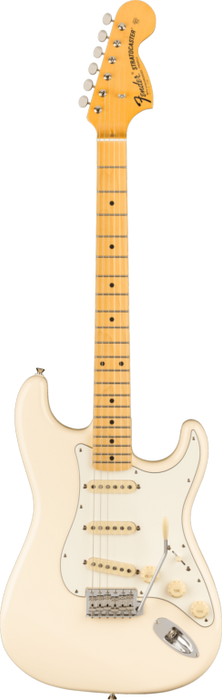 Fender JV Modified '60s Stratocaster®,  Maple Fingerboard, Olympic White Electric Guitars