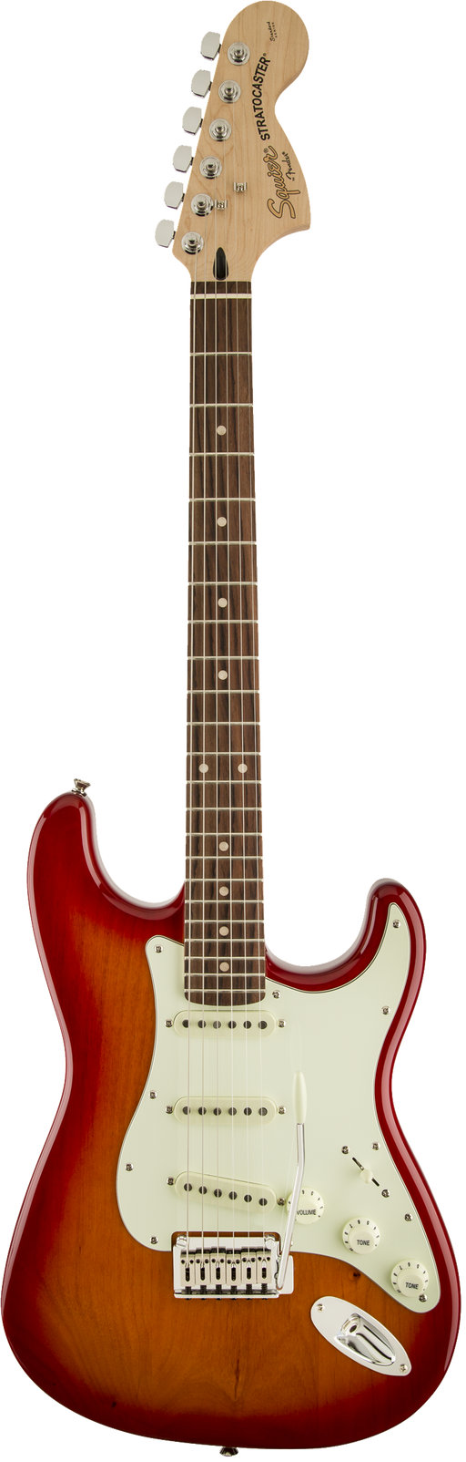 Fender Squier Standard Stratocaster Laurel Rosewood Fingerboard - Cherry Sunburst