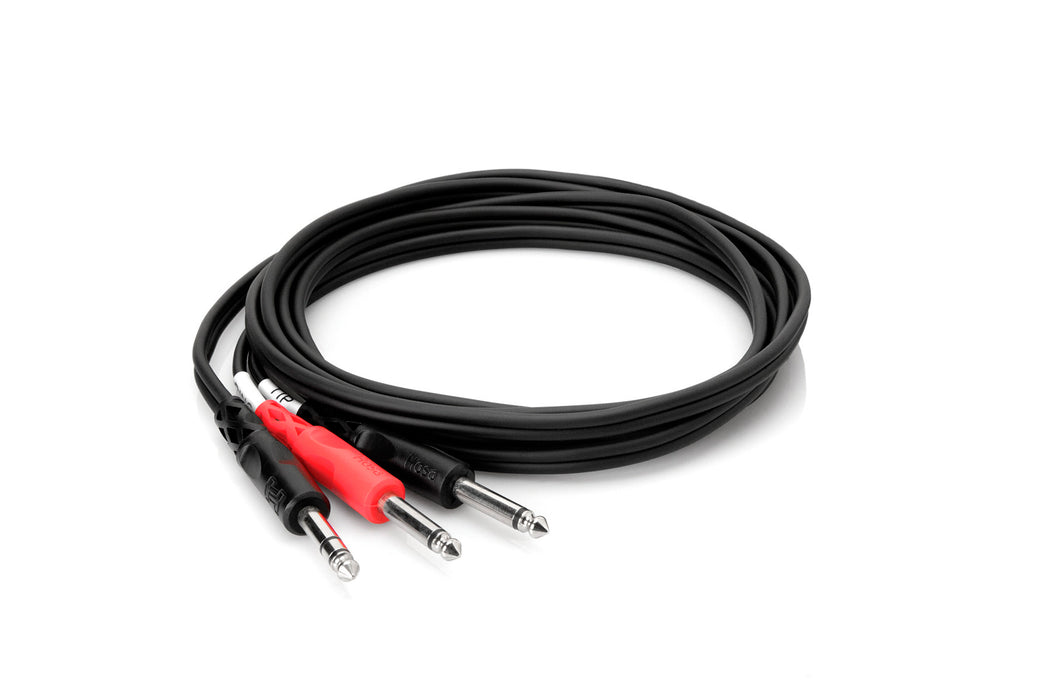 Hosa STP-201 Insert Cable 1/4in. TRS to 1/4in. TS 3.3ft.