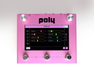 Poly Effects Beebo Visual Multi Modulation and Quad Channel Delay/ Reverb/ Mixer/ Cab Simulator Pink Version