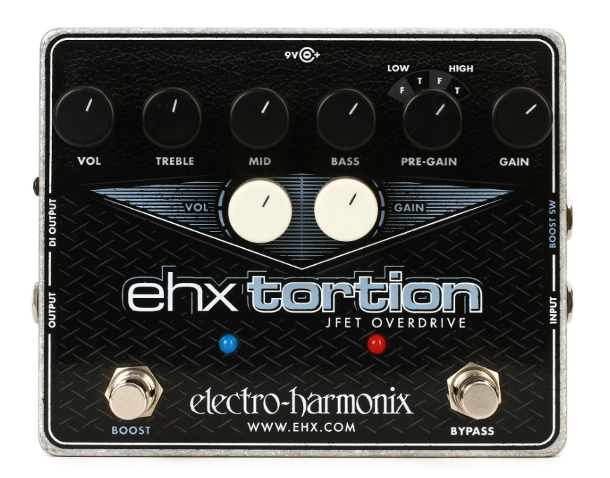 Electro-Harmonix EHX Tortion JFET Overdrive Pedal