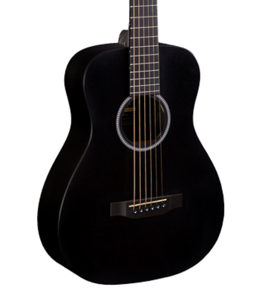 Martin LX Black Little Travel Acoustic Guitar LX Black — Truetone Martin LX Black Little Travel Acoustic Guitar LX Black — Truetone