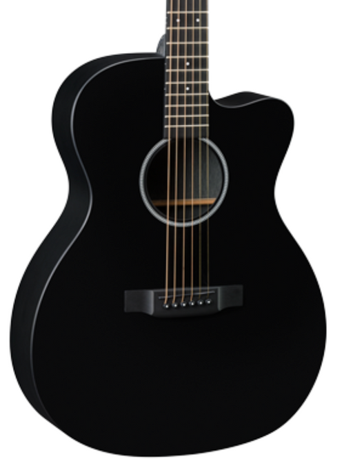 Martin OMCXAE Black Acoustic-Electric Guitar