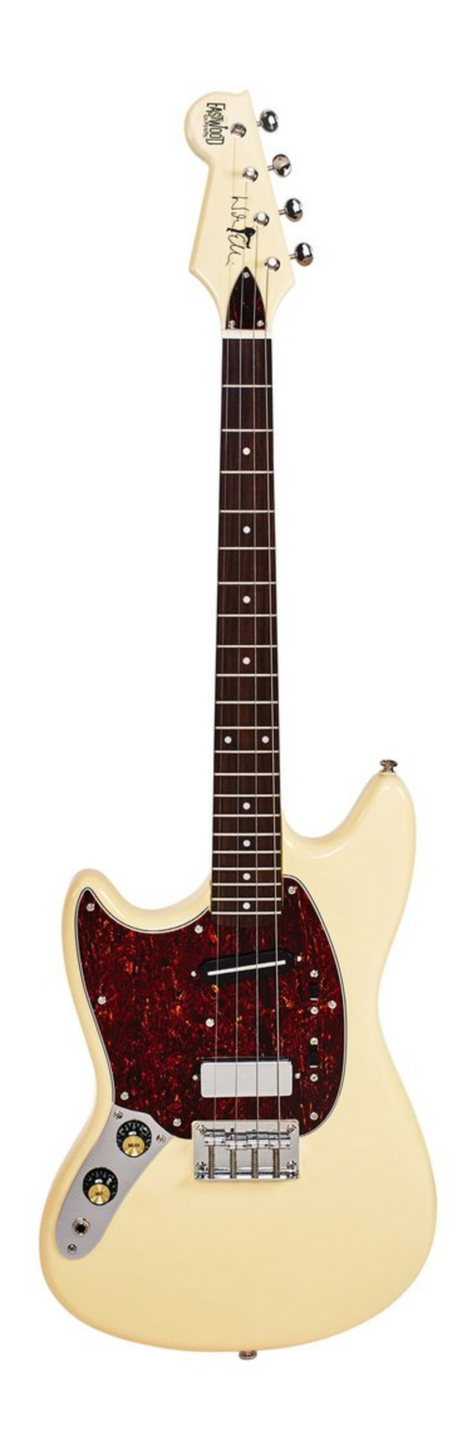 Eastwood Warren Ellis Signature Tenor 2P LH Left Handed - Vintage Cream