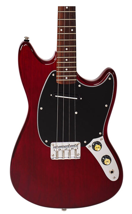 Eastwood Warren Ellis Signature 4 String Tenor Guitar - Cherry