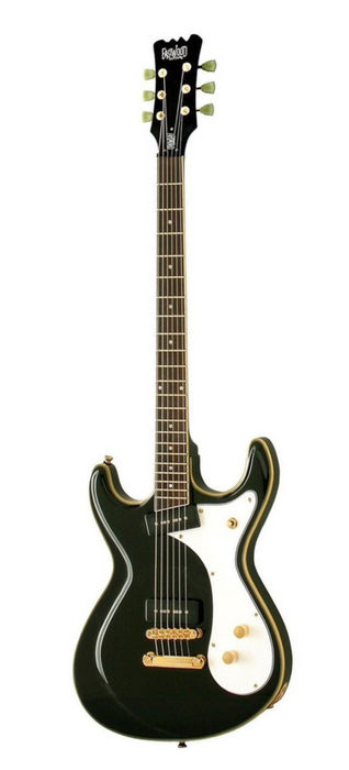 Eastwood Sidejack Baritone Electric Guitar  - Black