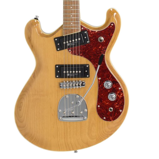 Eastwood Sidejack Pro JM Electric Guitar Natural Finish