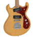 Eastwood Sidejack Pro JM Electric Guitar Natural Finish