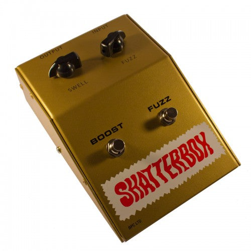 British Pedal Company Vintage Series Shatterbox Authentic Fuzz and Treble Booster Guitar Pedal