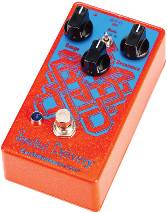 EarthQuaker Devices Limited Editions Extra Special Sparkle Red & Blue Spatial Delivery Envelope Filter Guitar Effect Pedal