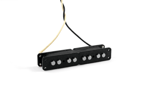 Lindy Fralin Split Jazz Bass Stock Black Covers Pickup Set