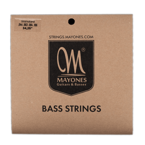 Mayones 4 String Set 34.25" Scale Length Bass Strings .044-106
