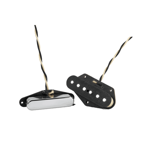 Lindy Fralin Telecaster Stock Pickup Set Hybrid Stagger- Nickel