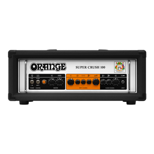 Orange Super Crush 100 Head Black Guitar Amp Head