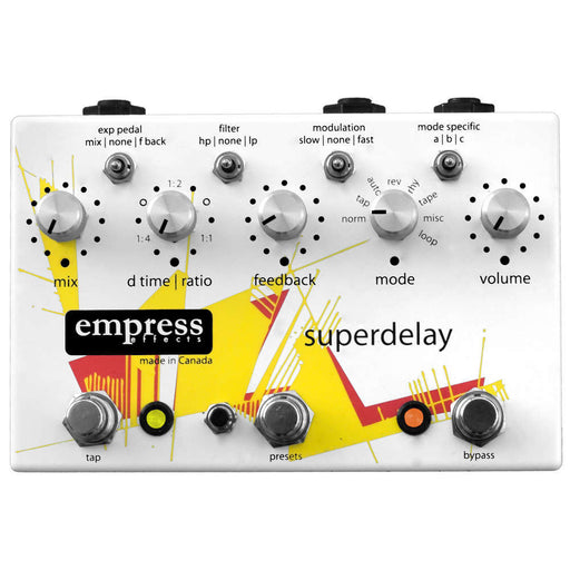 Empress Effects Super Delay Guitar Effect Pedal