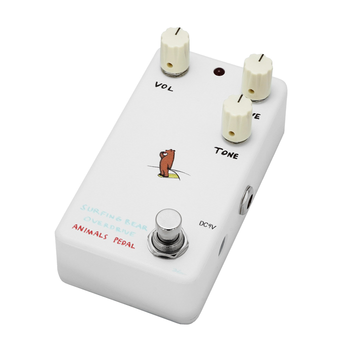 Animals Pedal Surfing Bear Overdrive Guitar Effect Pedal Animals Pedal Surfing Bear Overdrive Guitar Effect Pedal
