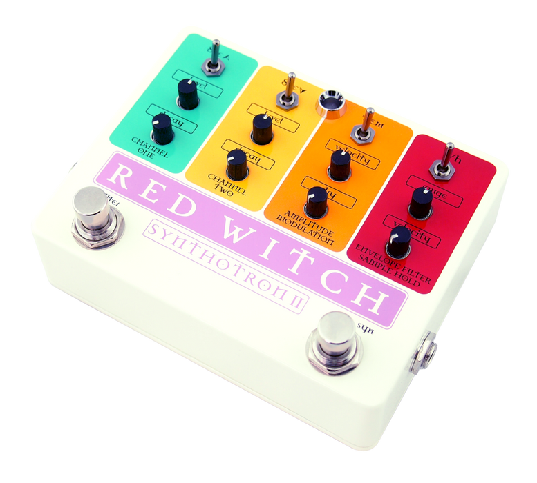 filter pedal for synth Red Witch Synthotron II Analog Synth Envelope Filter Guitar Effect Ped — Truetone Music