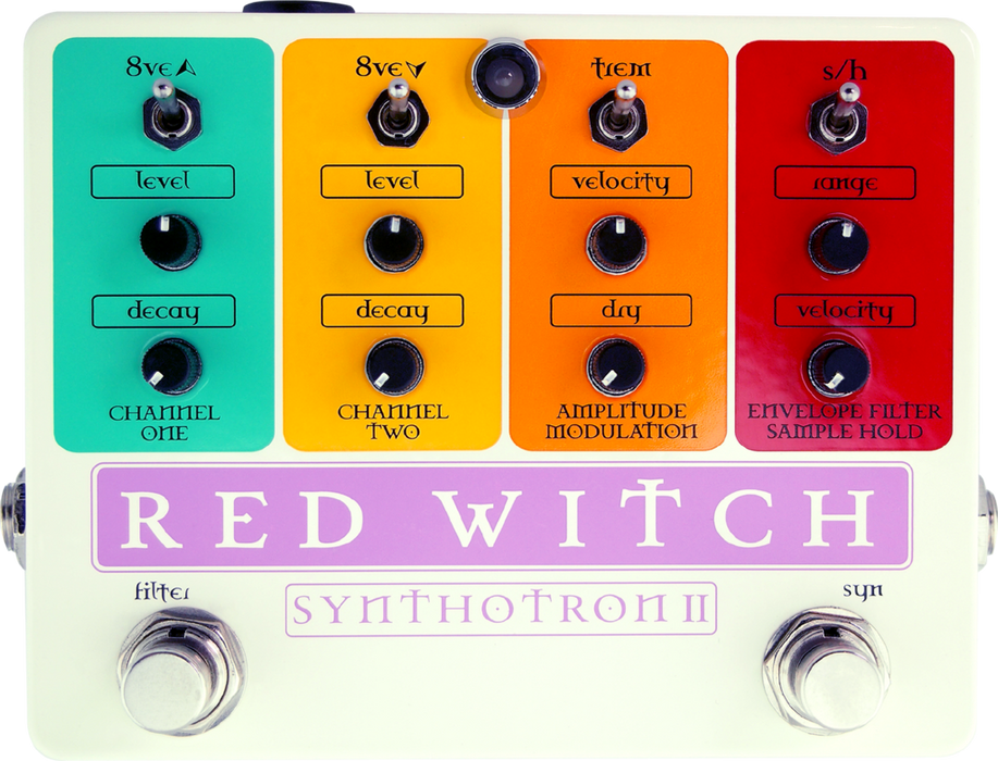 Red Witch Synthotron II Analog Synth Envelope Filter Guitar Effect Pedal