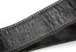 Taylor Gemstone Strap Sanded Suede Black 2.5"