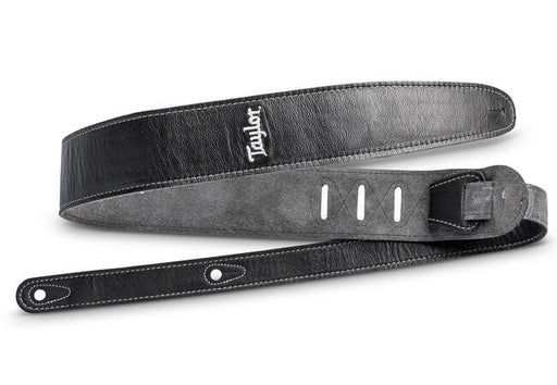 Taylor Gemstone Strap Sanded Suede Black 2.5"