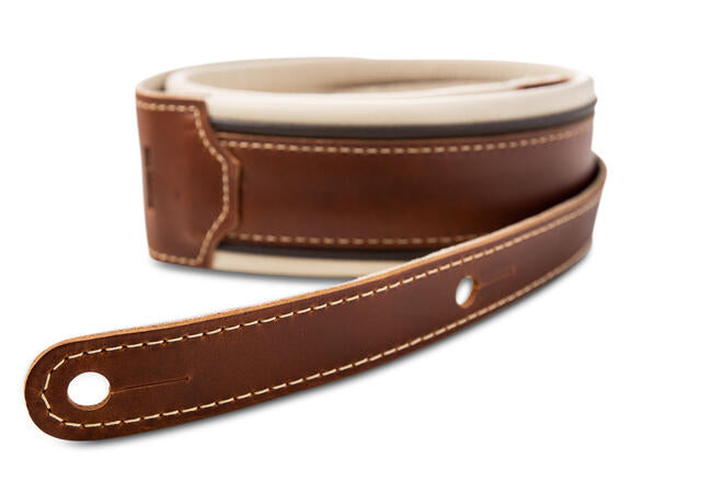Taylor Renaissance Strap Medium Brown Leather 2.5"