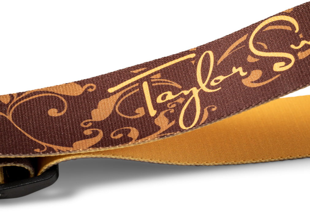Taylor Swift Guitar Strap Signature Brown