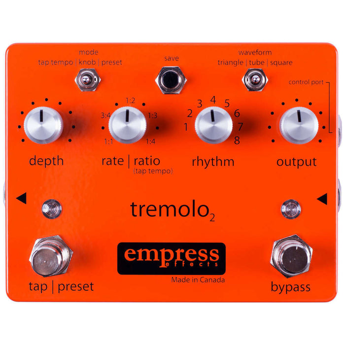 Empress Effects Tremolo 2 Guitar Effect Pedal
