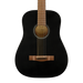 Fender FA-15 3/4 Scale Black Acoustic Guitar With Gig Bag