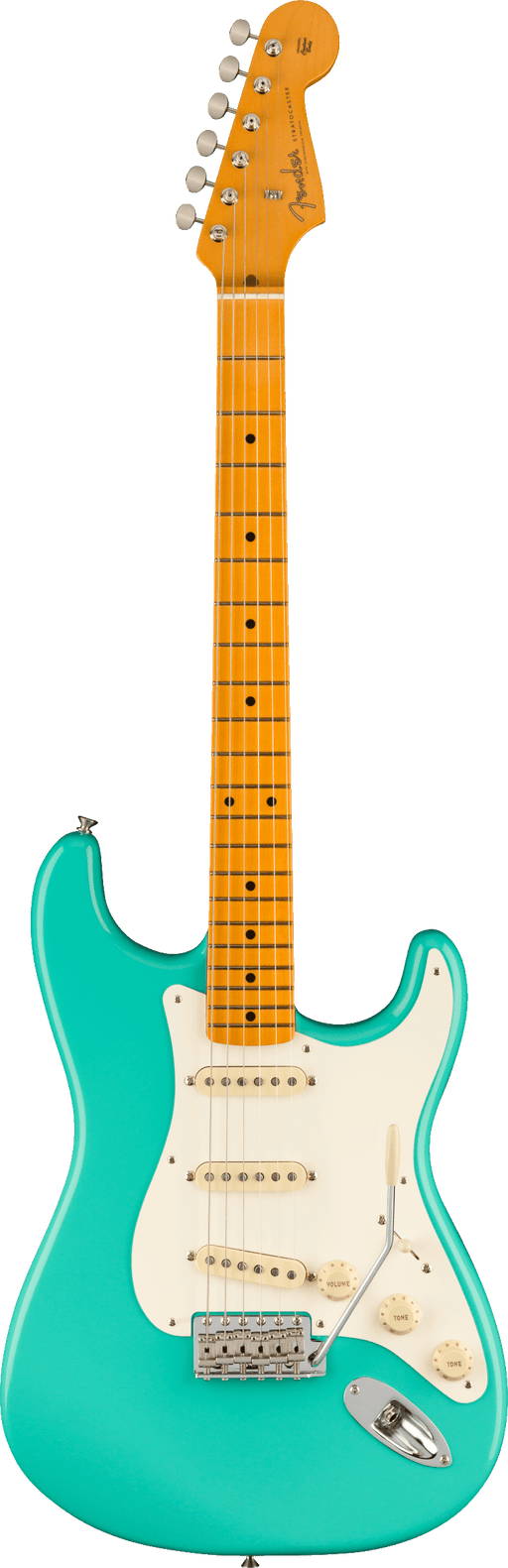 Fender American Vintage II 1957 Stratocaster Maple Fingerboard Sea Foam Green Electric Guitar
