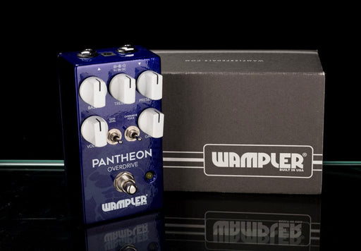 Used Wampler Pantheon Distortion Guitar Effect Pedal With Box