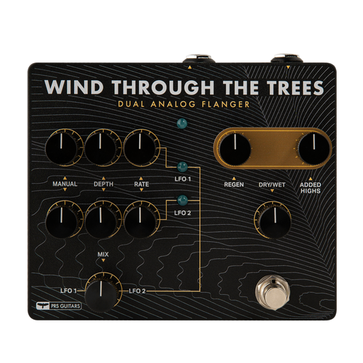 PRS Wind Through The Trees Dual Flanger Guitar Effect Pedal