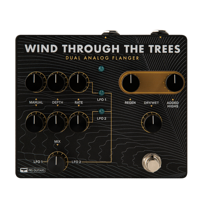 PRS Wind Through The Trees Dual Flanger Guitar Effect Pedal