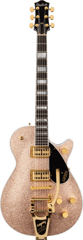 Gretsch G6229TG Limited Edition Players Edition Sparkle Jet™ BT with Bigsby® and Gold Hardware, Ebony Fingerboard, Champagne Sparkle Electric Guitars