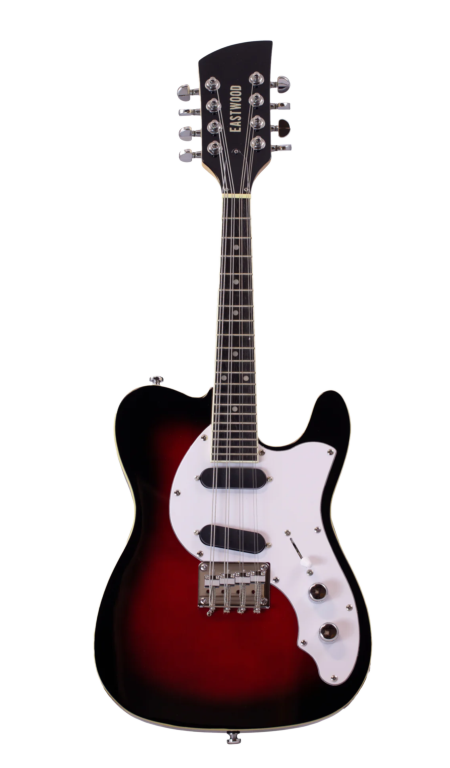 Eastwood Limited Edition Mandocaster Only 24 Made Redburst