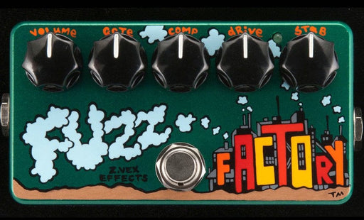 ZVex USA Made Hand Painted Fuzz Factory Fuzz Guitar Pedal