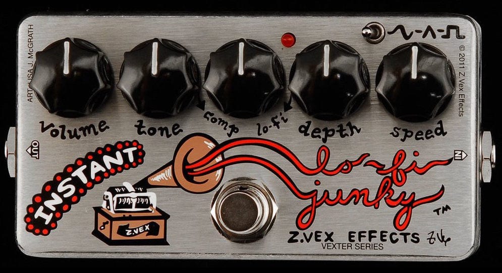 ZVex Vexter Instant Lo Fi Junky Guitar Pedal