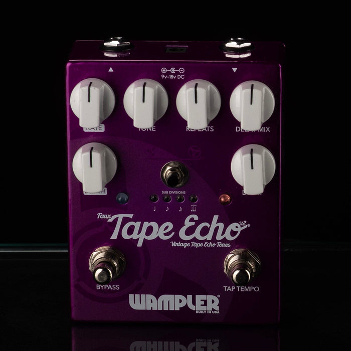 Used Wampler Faux Tape Echo Guitar Effect Pedal