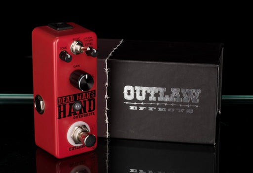 Used Outlaw Effects Dead Man's Hand Overdrive with Box