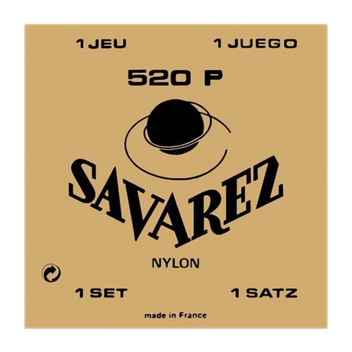 Savarez 520P Traditional Red/B G Nylon Classical Guitar Strings