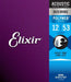 Elixir E11050 Polyweb 12-53 80/20 Bronze Acoustic Guitar Strings