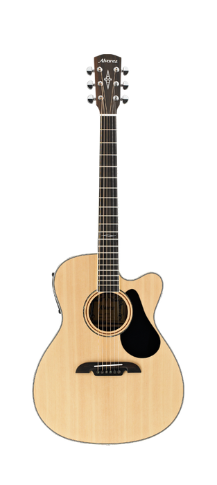 Alvarez AF-60CE Cutaway OM/Folk Size Steel String Acoustic/Electric Guitar