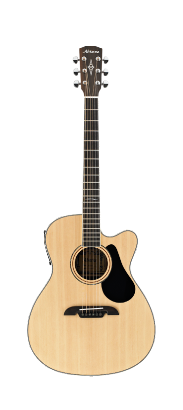Alvarez AF-60CE Cutaway OM/Folk Size Steel String Acoustic/Electric Guitar