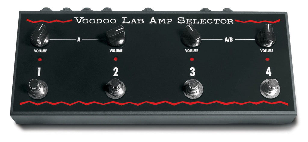 instrument selector pedal Voodoo Lab Amp Selector Switcher — Truetone Music