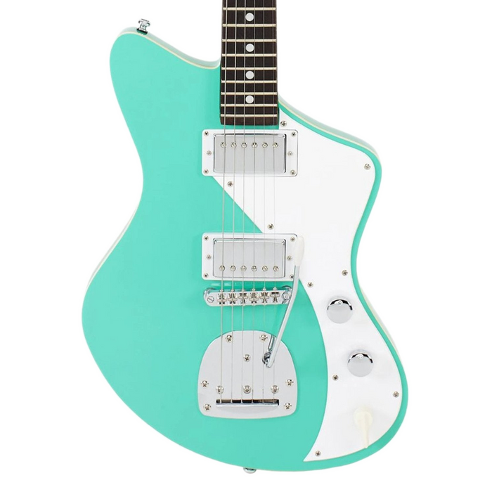Eastwood Airline Jeff Senn Model One Baritone Guitar Sea Foam Green