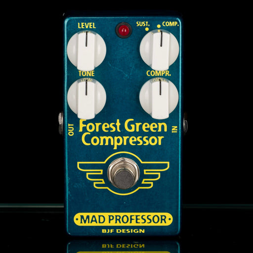 Used Mad Professor Forest Green Compressor Guitar Effect Pedal With Box