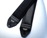 Couch 3-in. All Black Waxed Canvas Bass Strap - WB003B