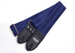 Couch Recycled Navy Seatbelt Guitar Strap - SB004
