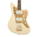 Squier 40th Anniversary Jazzmaster®, Gold Edition, Laurel Fingerboard, Gold Anodized Pickguard, Olympic White Electric Guitars
