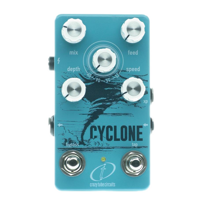 Crazy Tube Circuits Cyclone Phaser Guitar Effect Pedal